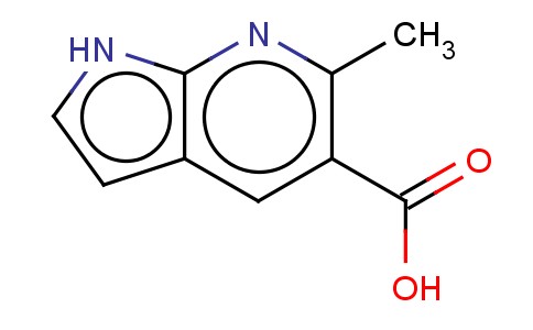 1H-PYRROLO[2,3-B]PYRIDINE-5-CARBOXYLIC ACID, 6-METHYL-